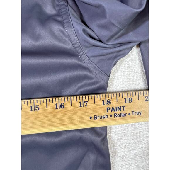 AFTCO Youth XL Gray Long Sleeve Pullover Fishing Performance Graphic Shirt UPF - Picture 4 of 8